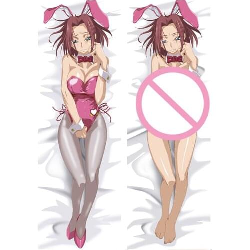 Newly Design Body Pillow Cover Anime Anime Code Geass Lelouch of The Rebellion Kallen Stadtfeld Dakimakura Sexy boy Girl Bedding