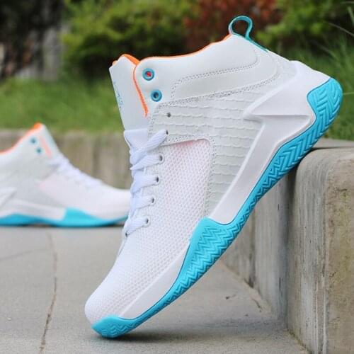 New Brand Basketball Shoes Men Women High-top Sports Cushioning Athletic Men Shoes Comfortable Black Sneakers