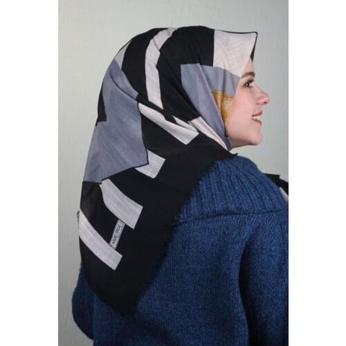 NUR SILK PATTERNED LINEN FLAMLI SCARF-DESEN-22-RENK-04