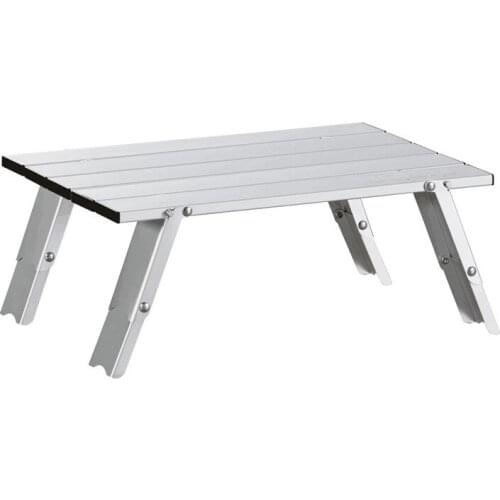 Portable Outdoor Aluminum Alloy Folding Table Barbecue Camping Picnic Tables Multiple Colors Two Sizes Adjustable Height