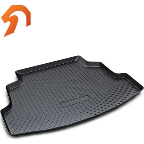Rubber Rear Trunk Cover Cargo Liner Trunk Tray Floor Mats For TOYOTA ALTIS Carpet Liner Mats