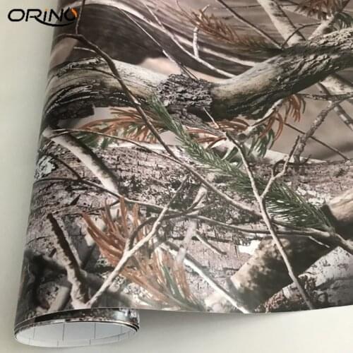 10/20/30/40/50x152cm Realtree Camo Graphics Vinyl Film Shotgun Wrap Kit Car Foil Sticker With Air Release Bubble Free