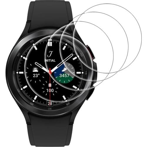 Screen Protector Film Guard For Samsung Galaxy Watch 4 40MM 44mm/4 Classic 42MM 46MM Tempered Glass Film 9H Clear Protective