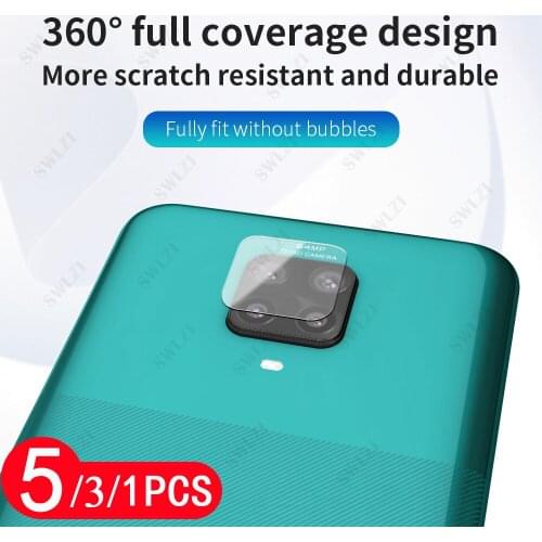 5-1Pcs Camera phone screen protector for xiaomi redmi 10X 9 Prime note 9s 9T 9AT 9A 9c 9i 8 8T 7 pro Max Camera Lens Film Glass