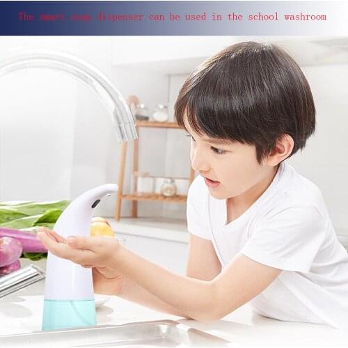 2021 Convenient Touchless Soap Dispenser Battery Operated Electric Automatic HandsFree Bathroom Supplies