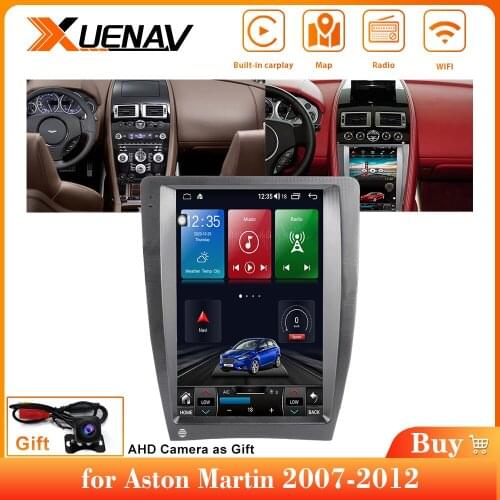 12.1"Android Car Autoradio DVD Player for Aston Martin 2007-2012 car radio Car radio tape recorder head unit multimedia radio
