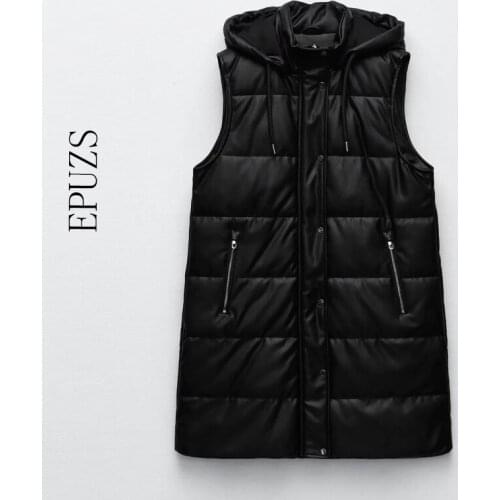 EPUZS Women's Hooded Vests