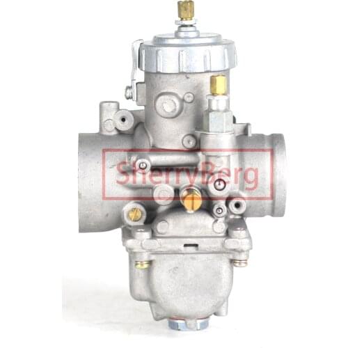 SherryBerg carburetor replace for Mikuni Standard Aluminum 32mm VM-Style Carburetor for Snowmobile VM32-282 new round auto choke