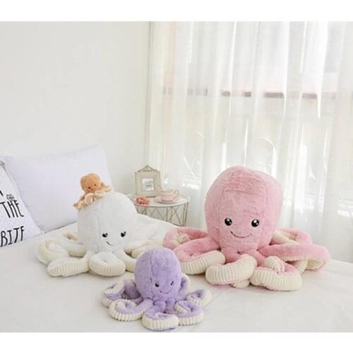 Creative Cute Octopus Plush Toy Comfort Doll Puppet Doll Marine Plush Toy Home Decor Creative Animal Dolls Children Baby Gifts