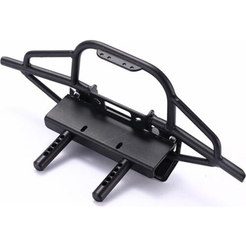 Metal Front Bumper Anti-collision Bar for T-rx4 Ford Bronco AXIAL Wrangler RC Car Accessories