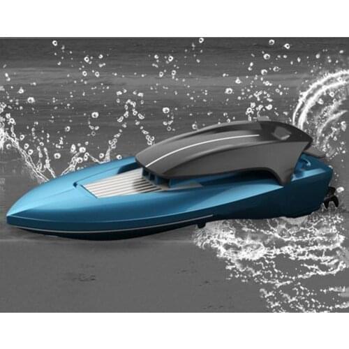 Navigation Model Toy Speedboat Design Remote Control 2.4G Electric RC Boat Kids Educational Toys for Children Gifts