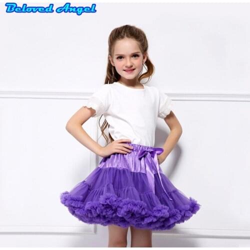 Fashion Baby Girls Tutu Skirts Princess Pettiskirt Ballet Dance Tutu Skirt Kids Party Costume Ball Gown for 0-16 Ys Chlidren