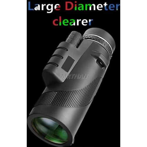 Hot-selling 40X60 high-power waterproof monoculars outdoor hiking monoculars professional high-powered telescope