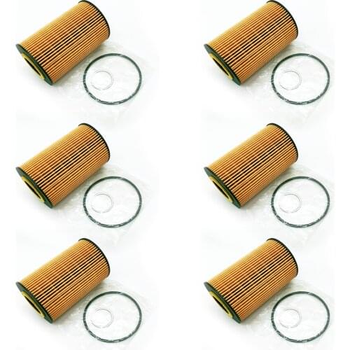 Yubao 6Set Engine Oil Filter Kits A0001803009 for Mercedes C63 CLS63 E63 M63 S63 AMG