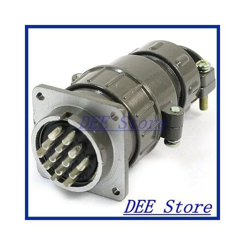 P32-14 Core 32mm 14 Pin Stepper Motor Aviation Connector Plug