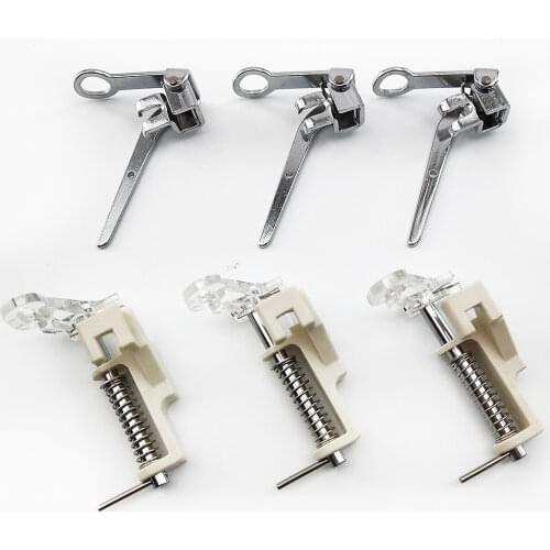 Sewing Machine Embroidery Presser Foot Embroidered OverLock Kitting Braiding Blind Stitch Ruler Parts Press Feet Tools