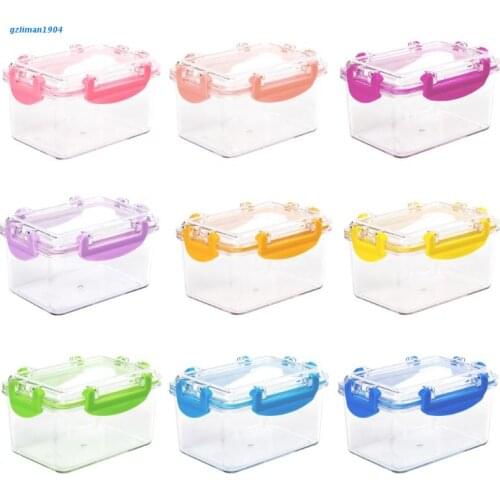 P15D Transparent Box Mini Storage Boxes for fruit Snack Home Office Organizer