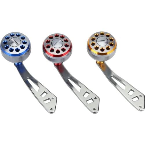 Fishing Reel Handle Metal Rocker Strong Durable Single Fishing Reel Handle for Baitcasting Reel Accessory