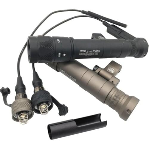 SOTAC M640V-DF Strobe Tactical Flashlight Surefire Scout Light Hunting Softair Installation Weapon Light Pistol Gun Light
