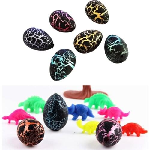 Dinosaur Eggs Action Figure Add Water Cracks Grow Growing Egg Hatching Growing Kids Education Toy 1pc