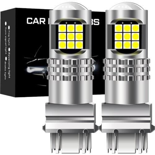 2x 1200LM 1156 BA15S P21W LED W16W T15 BAY15D LED Bulb 1157 P21/5W R5W 3030SMD 3157 3157 7440 7443 Auto Lamp Bulbs Car LED Light
