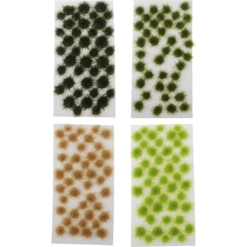 40 Packs of 5MM Model Static Grass Powder Fake Grass for Miniature Terrain