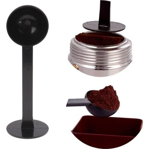 50mm 2 in 1 coffee scoop plastic cold brewed coffee smashing kitchen bar tool