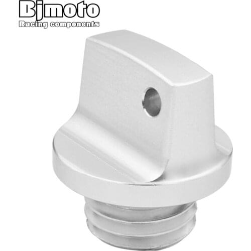 BJMOTO Motorcycle M20*2.5 CNC Aluminium Engine Oil Plug Filter Cover Cap For Yamaha Kawasaki Honda Ducati