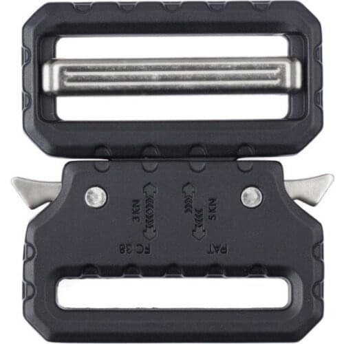 IWOWN 39mm Alloy Quick Side Release Buckle Mens Outdoor Tactical Belt Buckles Head DIY Clothes Webbing Strap Outdoors Accessory