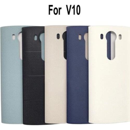 For LG V10 H968 H900 H901 VS990 NFC Rear Housing Battery Cover Back Cover Case Rear Door Replacement