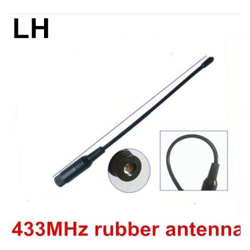 433MHz flexible SMA rubber antenna high gain 5dBi wireless data module whip antenna 433M