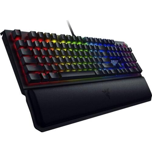 Razer BlackWidow Elite Keyboard Green Orange Yellow Mechanical Specially Axis Gaming RGB Anti-Ghosting palm rest Keyboard