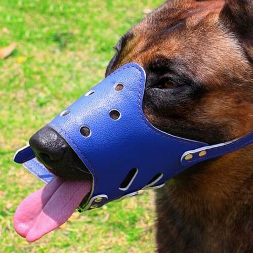 Small Large Dogs Anti Barking Dog Muzzle Adjustable Pet Mouth Muzzles For Dogs Straps Dog Accessories