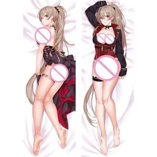 MMF bilan hangxian javelin & prinz eugen pillow cover atago Azur Lane rodney & ikazuchi & cleveland belfast & unicorn Dakimakura