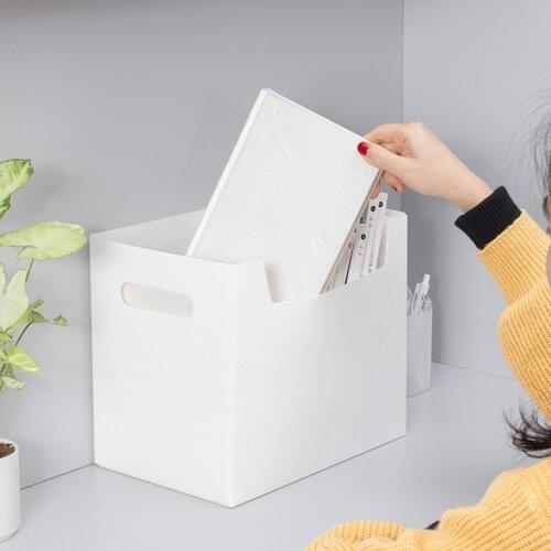 2021 Office Organizer Portable PP Books File Box Paper Holders Office Documents Desktop Organizer Kit Storage Boxes Stationery
