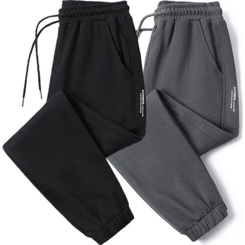 Autumn New Men Cotton Running Training Pants Sport Trousers Jogging soccer Basketball Gym Fitness Sports Sweatpants Casual