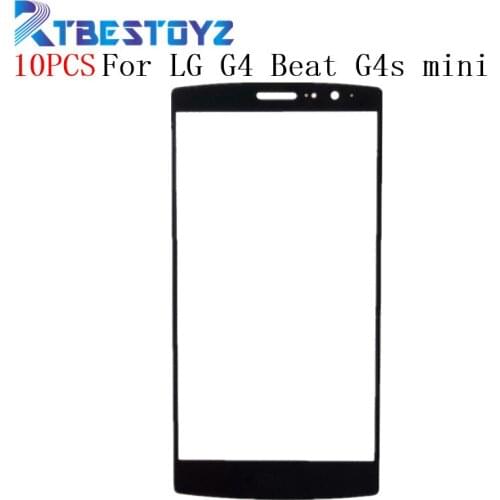 RTBESTOYZ 10PCS/Lot Front Screen Outer Glass Touch Outer Cover Panel LENS For LG G4 Beat G4s mini H735 H734 H736 Touch Screen