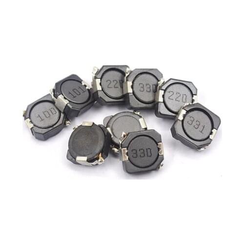 Power Inductor 100PCS CDRH104R Shielding 2.2/4.7/6.8/10/15/22/47/68UH SMD Inductance CD104 100/150/220/330/470UH 10*10*4