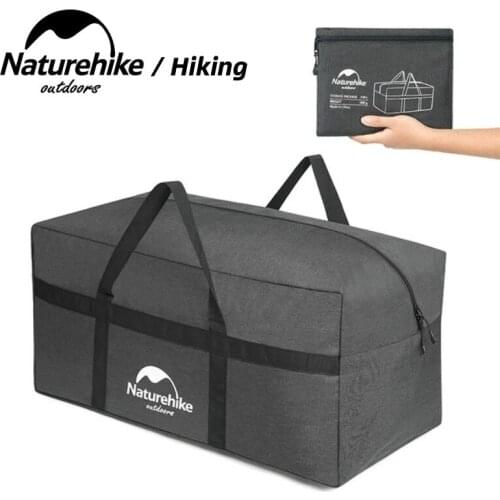 Naturehike 45L/100L Outdoor Camping Equipment Storage Bag Folding Large Capacity Outdoor Ultralight Hike Durable Bag Duffel Bags