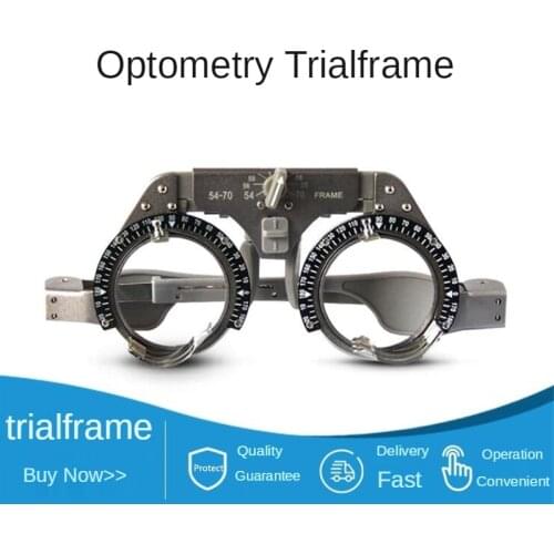 Optical Trail Lens Frame Glasses Titanium Alloy Universal Adjustable Accessories Optometry Ophthalmologist Test Frame GH966
