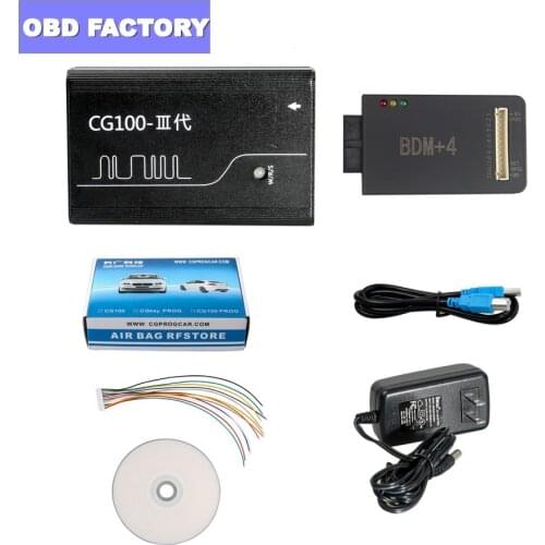 V5.0 CG100-III Airbag Reset Tool CG100 Renesas Airbag Reset Tool CG100-III Prog BDM+4 Prog CG 100 Auto Airbag Restore Devices