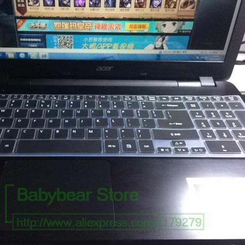 15.6 Keyboard Protector Cover Skin for Acer Aspire E5-572G 571G E1-572G V3-572G 772 e1 v3 e5-572 571 570g V3-772G V3-571G