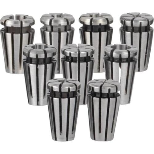 1mm-5mm ER8 Collet Chuck Tool Bits Holder Spring for CNC Engraving Machine Milling Lathe spindel motor clamp, ER8 collet