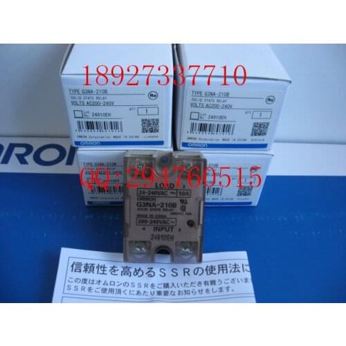 [ZOB] Guarantee new original OMRON Solid State Relays G3NA-210B AC220V --2PCS/LOT