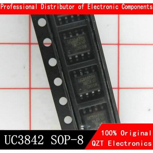10PCS UC3842 SOP8 3842B SOP UC3842A UC3842B 3842 SOP-8 SMD new and original IC Chipset