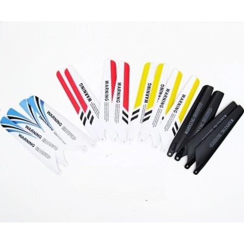 5 Colors 9CM S107 S107C S107G S108G S109G Main Blades Propeller 3.5CH Mini RC Helicopter Spare Parts Accessories