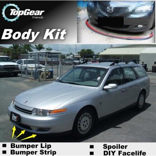 Bumper Lip Deflector Lips For Saturn LW1 LW2 LW200 LW300 Front Spoiler Skirt For TopGear Fans Car Tuning / Body Kit / Strip