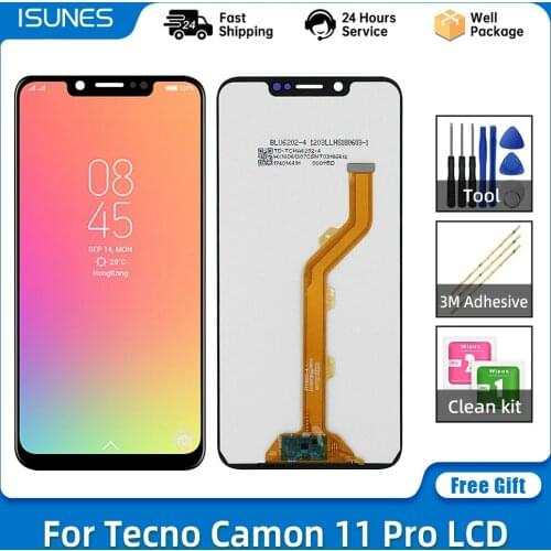 6.2" Display For Tecno Camon 11 Pro CF8 LCD Display Touch Screen Digitizer Assembly For Tecno CF8 LCD Repair Replacement Parts