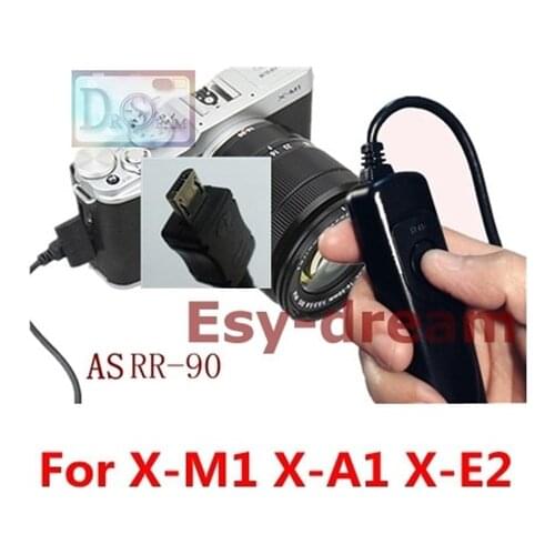 Shutter Release Cable Cord Wired Remote Control as RR-90 RR90 for Fuji Fujifilm X100T XT1 XM1 XA1 XA2 XE2 XQ1 X-M1 X-E2 X-T2