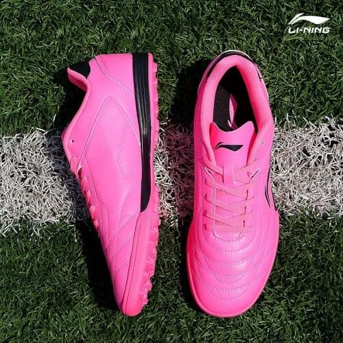 Li Ning Football Shoes Mens Shoes Adult Childrens Competition Youth Sports Shoes lining Outdoor Sport Soccer Shoes ASTQ011